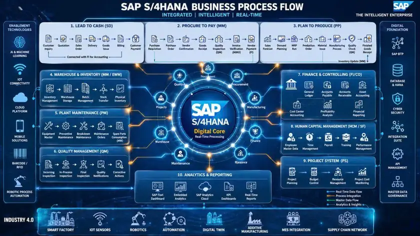 SAP S/4HANA implementation project led by Lam Quoc Dat